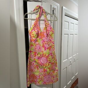 Lilly Pulitzer Sun Salute Halter Dress